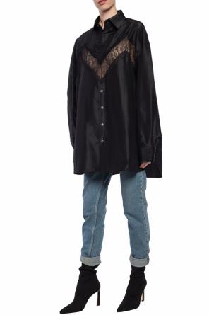 Shirt with lace inserts, zdjęcie 2 Shirt with lace inserts od Maison Margiela